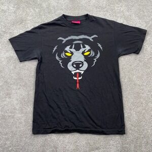 Mishka Oversized Death Adder Graphics T-shirt Adult Size M Black Yellow